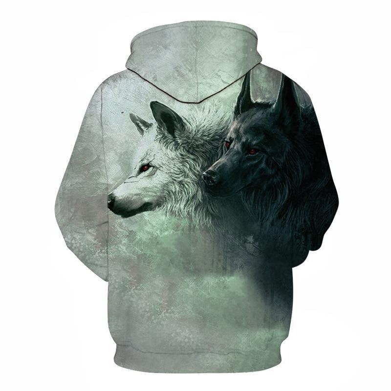 Double Wolves Hoodie