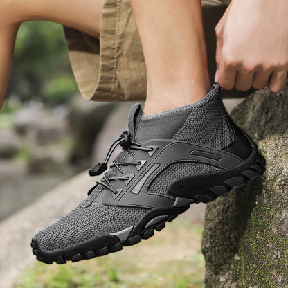Mens Fashion Breathable Non-slip Hiking Shoes