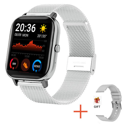 Smart Watch Heart Rate Blood Pressure Color Screen Exercise