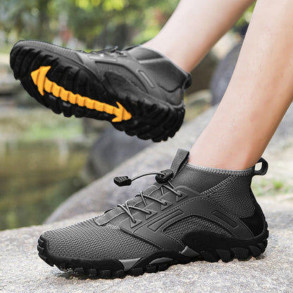 Mens Fashion Breathable Non-slip Hiking Shoes