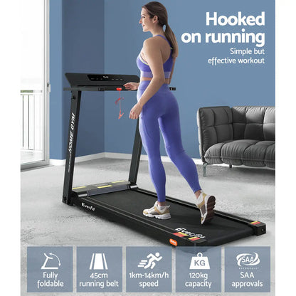 Everfit Treadmill Electric Fully Foldable Home Gym Exercise Fitness