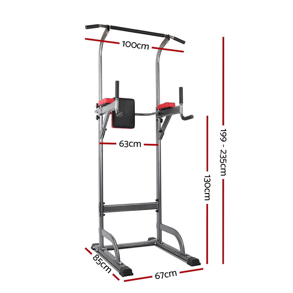 Everfit Power Tower 4-IN-1 Multi-Function Station Fitness Gym