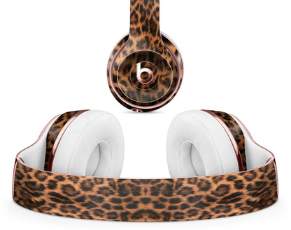 Mirrored Leopard Hide - Full Body Skin Decal Wrap Kit for Beats by Dre