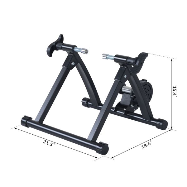 Soozier Folding Indoor Magnetic Bike Trainer Exercise Bicycle Cycling