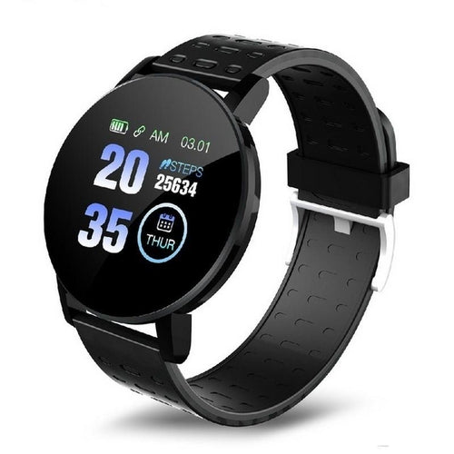 119 Plus Heart Rate Blood Pressure Sports Fitness Smart Watch