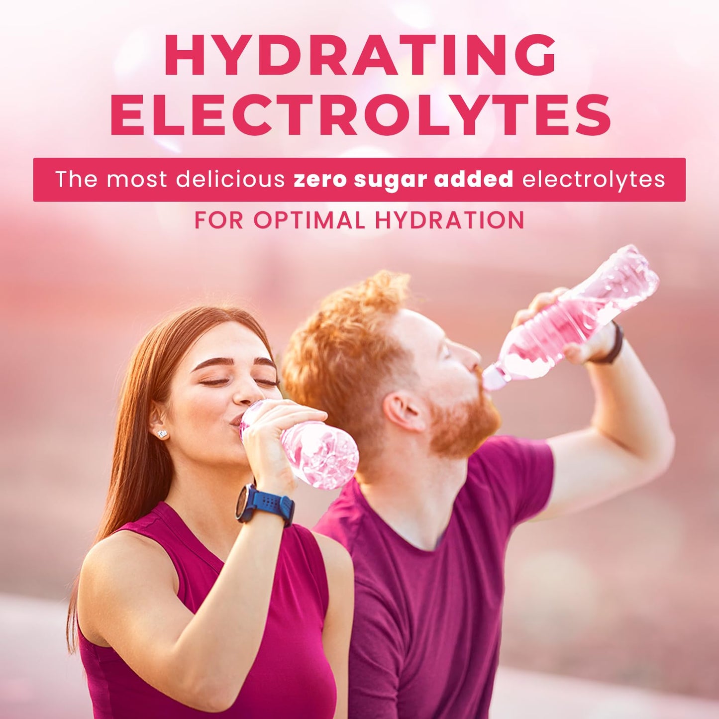 Keto Electrolytes Powder No Sugar - Made In The USA Electrolyte Mix for Women & Men - Hydrating Electrolyte Drinks for Energy, Muscle Function (Watermelon Candy, 30 Servings)