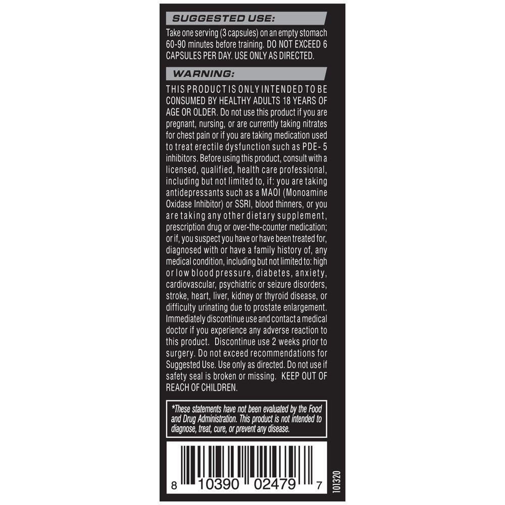 Cellucor NO3 Chrome Nitric Oxide Supplements with Arginine Nitrate for Muscle Pump & Blood Flow, 90 Capsules, G4